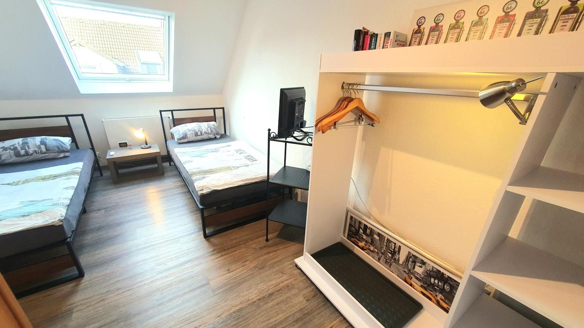 Frankes Sleep Inn, 4, 2, 1 Raumwohnungen, Sauna Velbert Kültér fotó